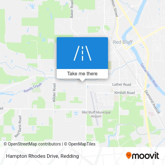 Mapa de Hampton Rhodes Drive