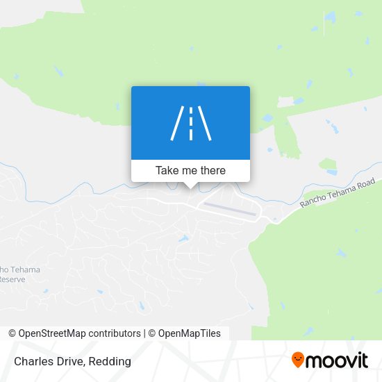 Mapa de Charles Drive