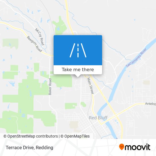 Terrace Drive map