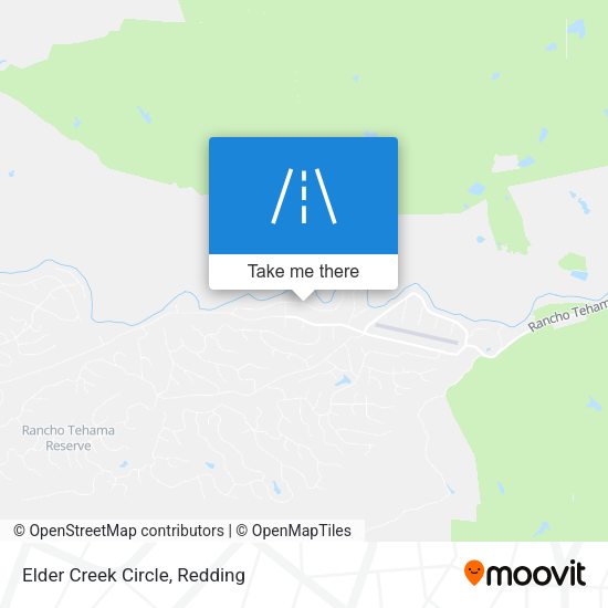 Elder Creek Circle map