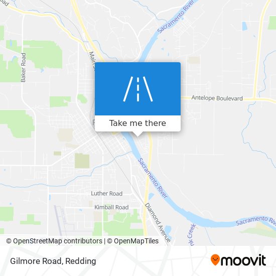 Gilmore Road map