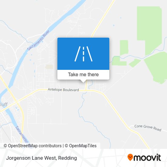 Mapa de Jorgenson Lane West