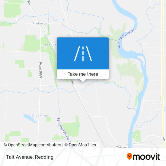 Mapa de Tait Avenue