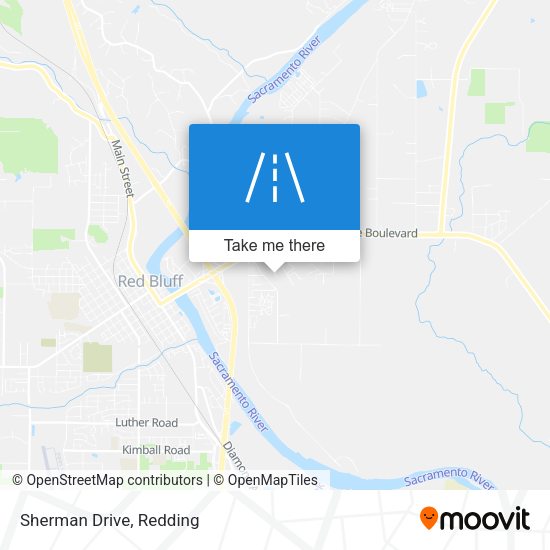 Mapa de Sherman Drive
