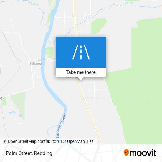 Mapa de Palm Street