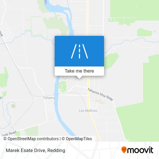 Mapa de Marek Esate Drive