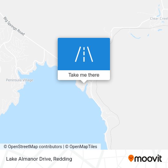 Mapa de Lake Almanor Drive