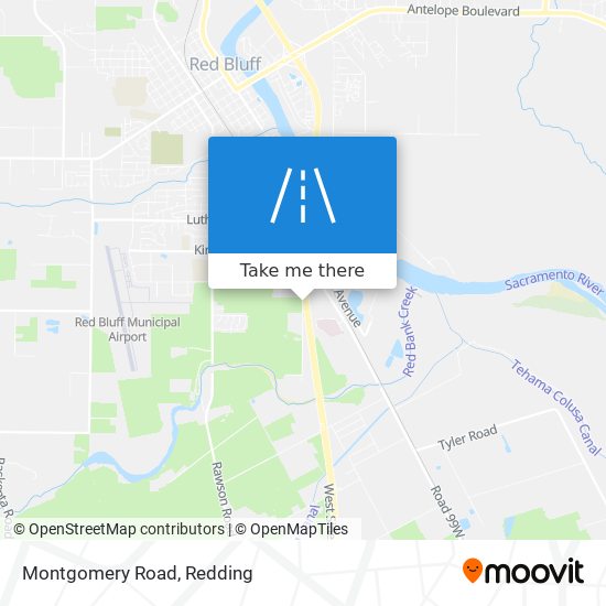 Mapa de Montgomery Road