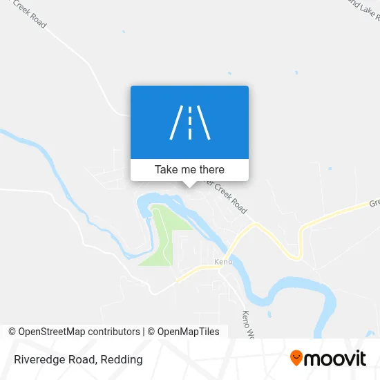 Riveredge Road map