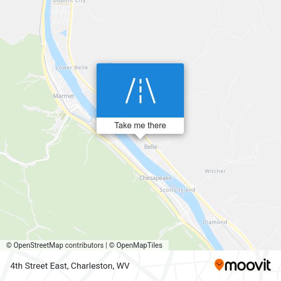 Mapa de 4th Street East