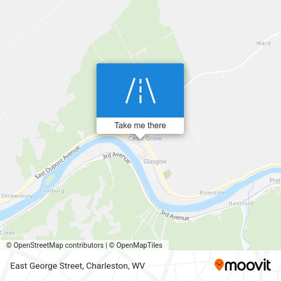 Mapa de East George Street