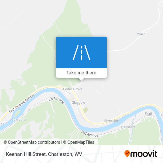Mapa de Keenan Hill Street