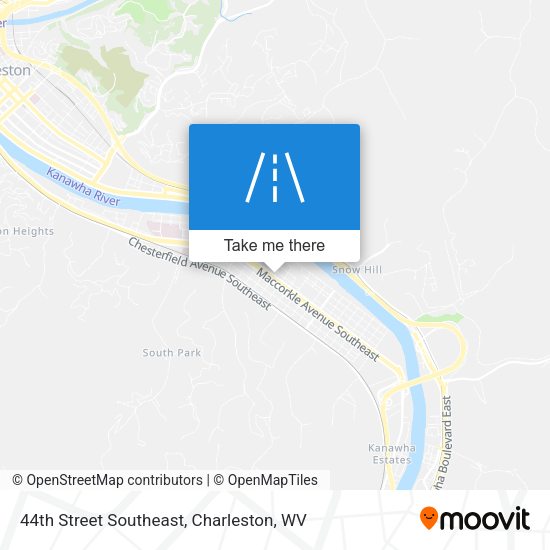 44th Street Southeast map