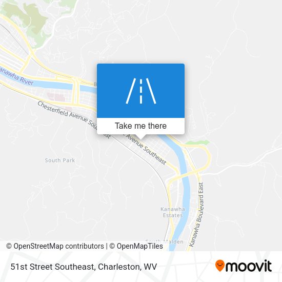 Mapa de 51st Street Southeast