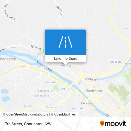 Mapa de 7th Street