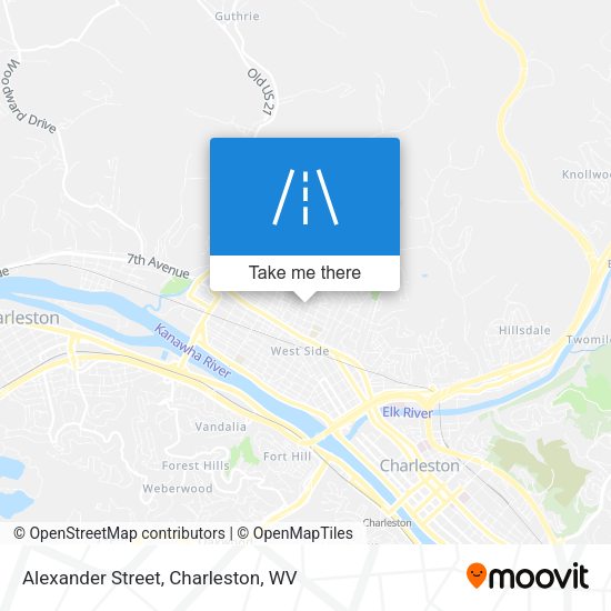 Mapa de Alexander Street