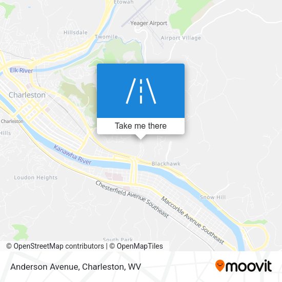 Mapa de Anderson Avenue