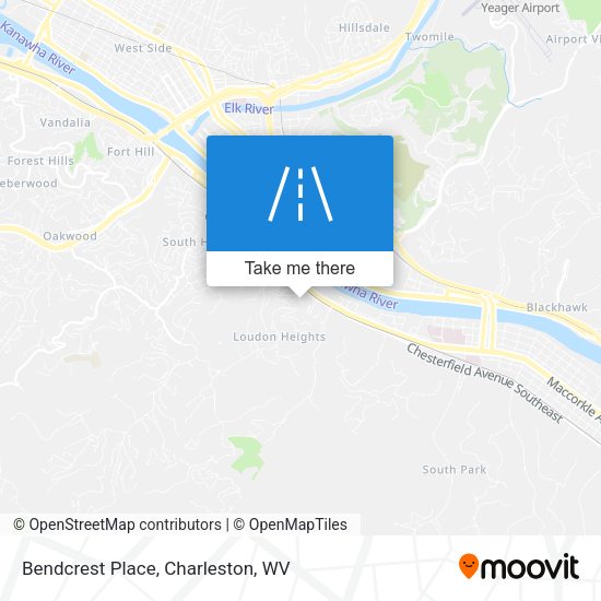 Bendcrest Place map