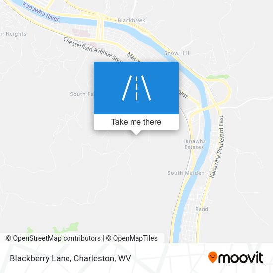 Mapa de Blackberry Lane