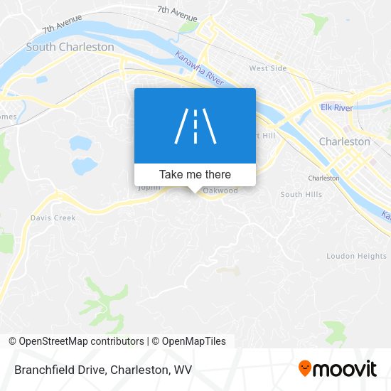 Mapa de Branchfield Drive