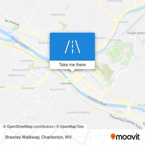 Brawley Walkway map