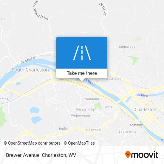 Mapa de Brewer Avenue