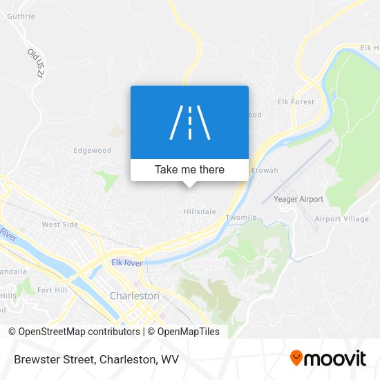 Brewster Street map