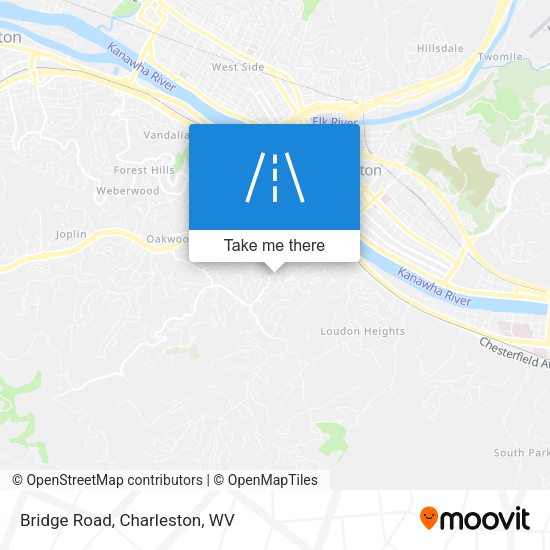 Mapa de Bridge Road