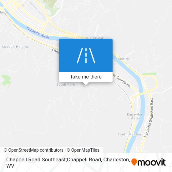 Chappell Road Southeast;Chappell Road map