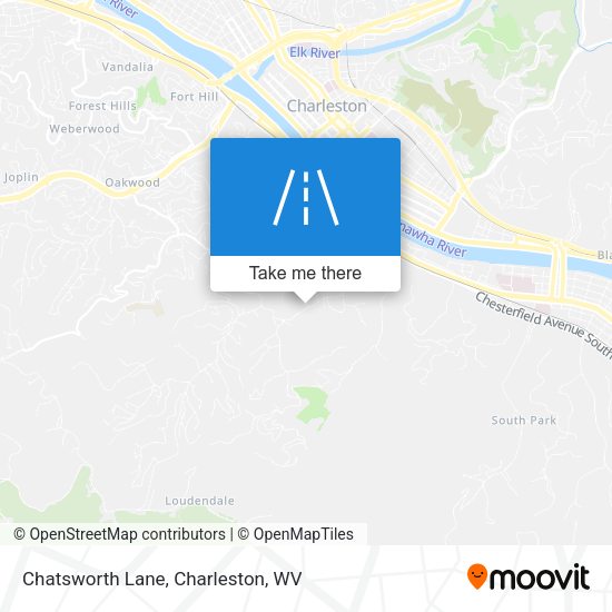 Chatsworth Lane map