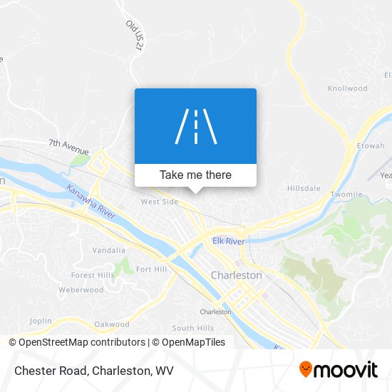 Mapa de Chester Road