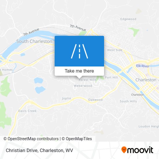 Mapa de Christian Drive