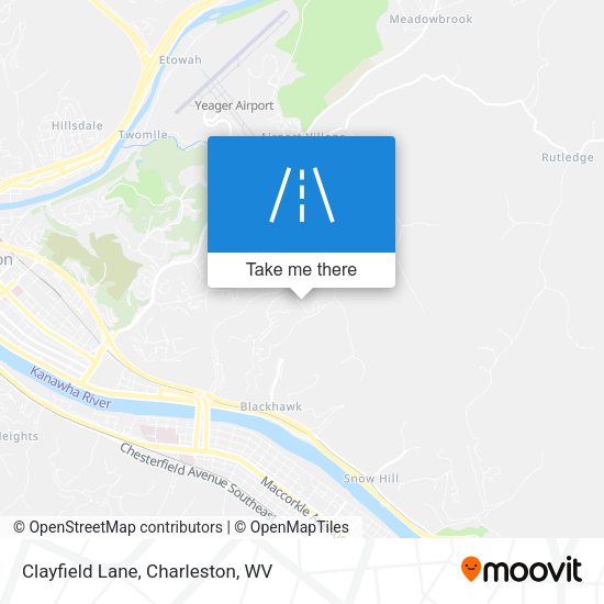 Mapa de Clayfield Lane