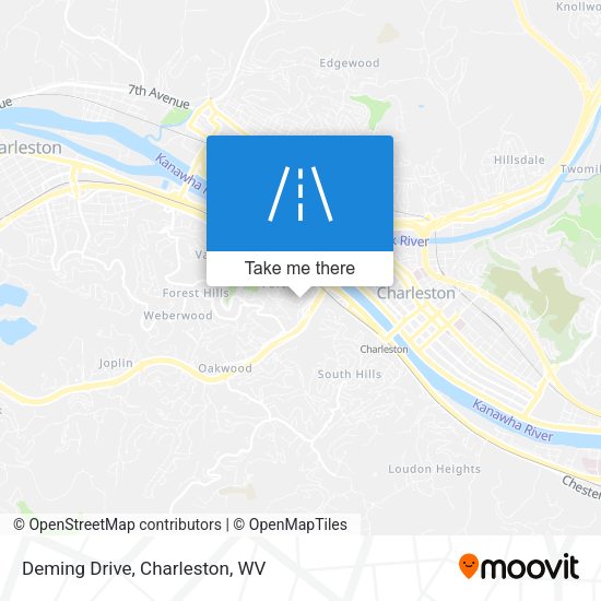 Mapa de Deming Drive