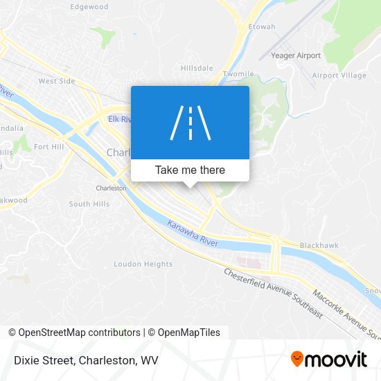 Mapa de Dixie Street