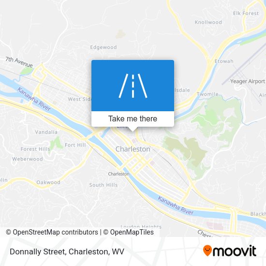 Donnally Street map