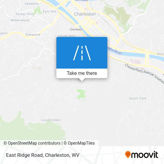 Mapa de East Ridge Road