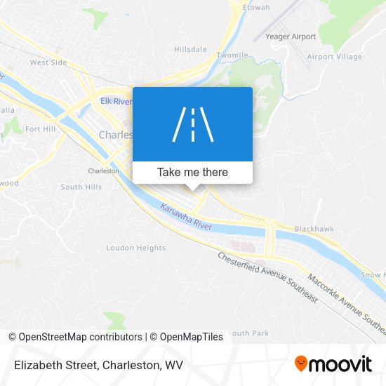 Elizabeth Street map