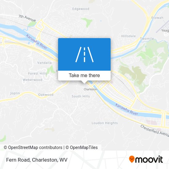 Mapa de Fern Road