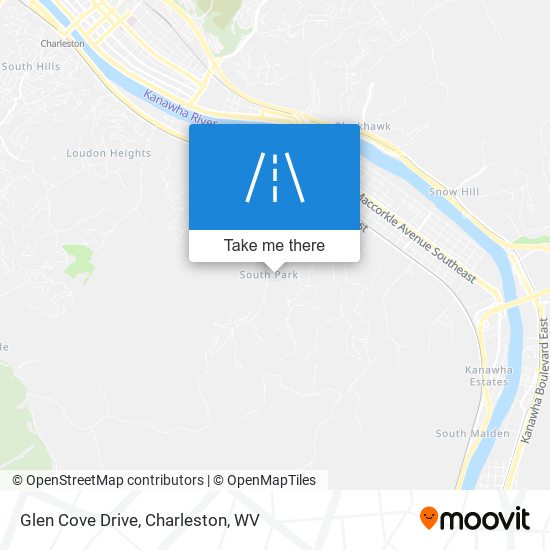Glen Cove Drive map