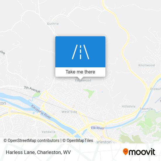 Mapa de Harless Lane