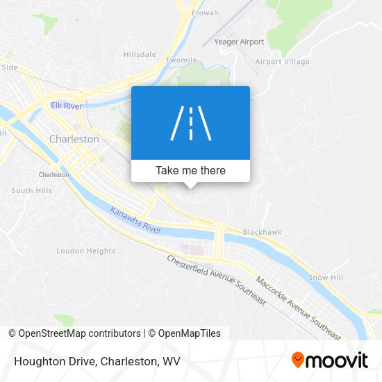 Mapa de Houghton Drive