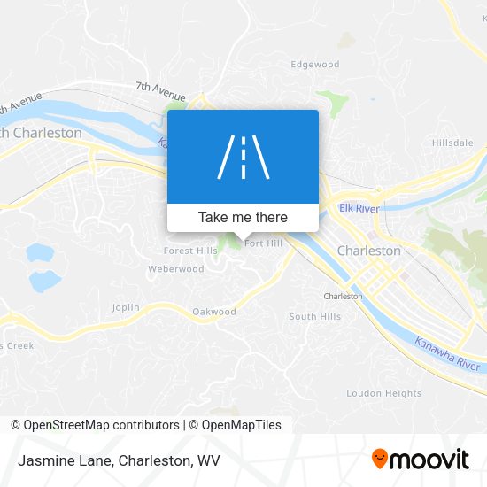 Mapa de Jasmine Lane