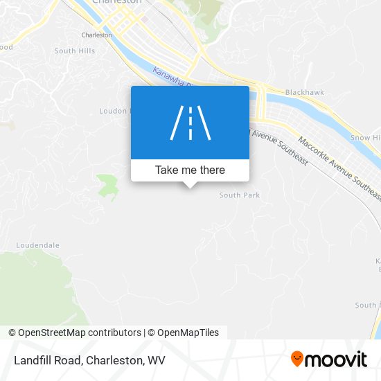 Mapa de Landfill Road