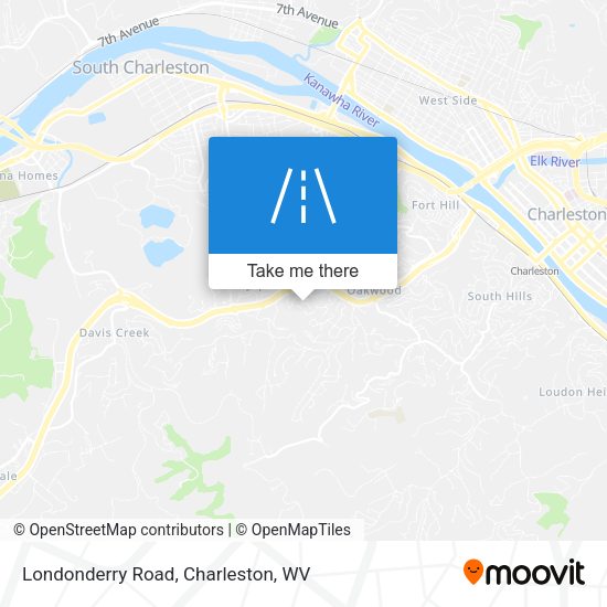 Mapa de Londonderry Road