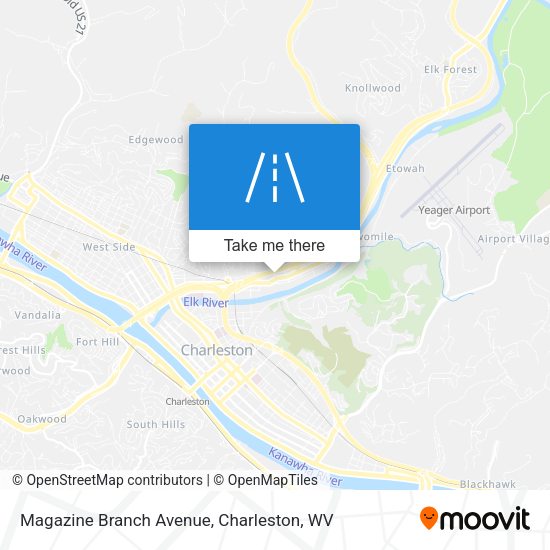 Magazine Branch Avenue map