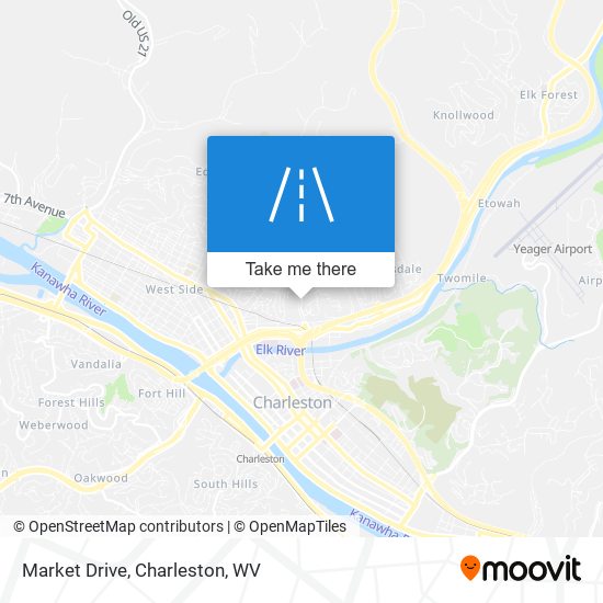 Market Drive map