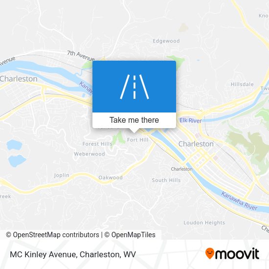 MC Kinley Avenue map