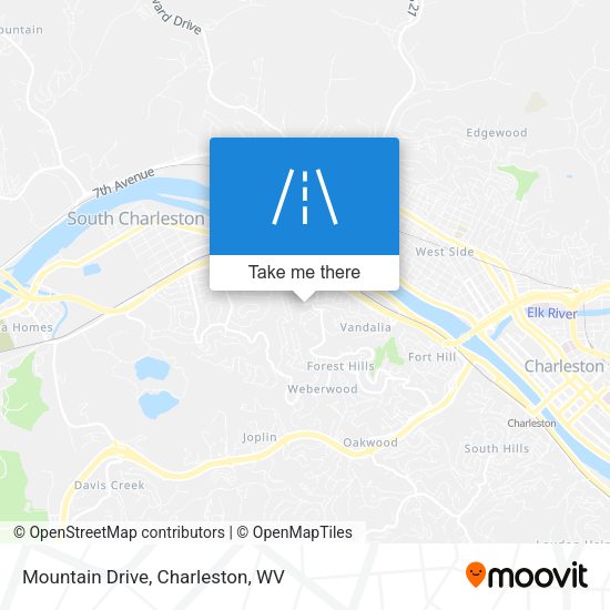 Mapa de Mountain Drive