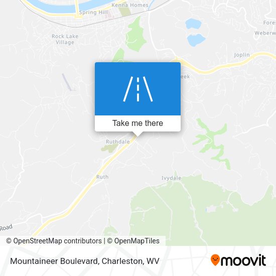 Mapa de Mountaineer Boulevard